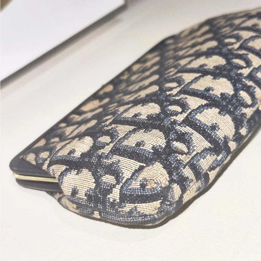 Vintage Dior Trotter Kisslock Wallet Pouch